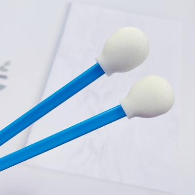 128mm Panjang Biru Hanlde Bulat Bubuk Swab Kepala Printer Mobil debu Hapus Swab