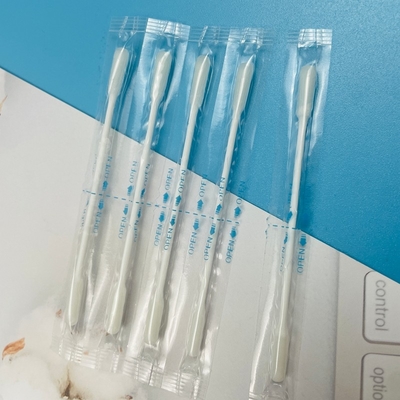 Minyak zaitun yang dibungkus secara individual Swab kapas yang diisi Make-up Perawatan kulit Penggunaan kapas harian