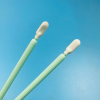 1mm Ketebalan Ringan Fleksibel Swab Kecil Bahan Poliester untuk Elektronik Bersih