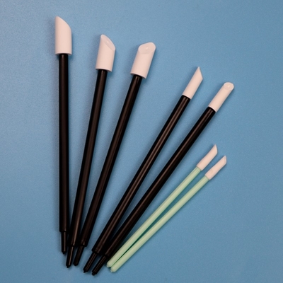 Lint Free Black PP Stick 8mm PU Foam Swab Mimaki Printer Pembersih Ruby Stick Swab Pemasok