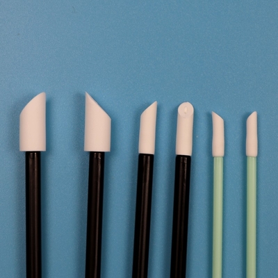 Lint Free Black PP Stick 8mm PU Foam Swab Mimaki Printer Pembersih Ruby Stick Swab Pemasok