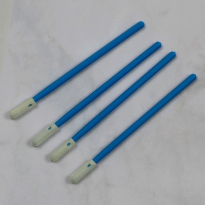 742 Lint Free Small Sponge Stick Industrial Clean Swab Densitas Tinggi Cleanroom Foam Swab