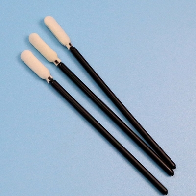 746 Lint Free Open Cell Sponge Stick Car Cleaning Foam Swab Dengan Handle Hitam