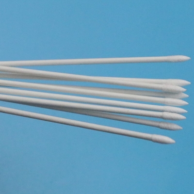 BB-013 Biodegradable Paper Stick Mini Pointed Cleanroom Q Tips Industrial Cleaning Cotton Bud Swab Huby Stick