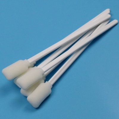 Lint Free Putih PP Stick Square Sponge Swab Roland Printer Pembersih Swab busa Pemasok