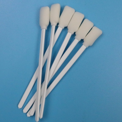 Lint Free Putih PP Stick Square Sponge Swab Roland Printer Pembersih Swab busa Pemasok