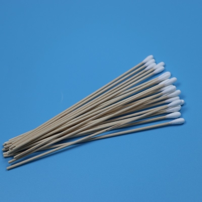 Satu kali pakai kayu tongkat kapas ujung oral swab steril sampel koleksi swab dengan tabung VTM Kit