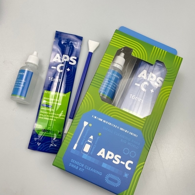 2 in 1 Tipe 16mm Lebar APS-C Kamera Sensor Pembersih Swab Kit dengan 10 Pcs Clean Stick