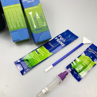 16mm APS-C Kamera Sensor Kit Pembersihan 3-in-1 Swabs Secara Individu Dikemas CMOS / CCD Pembersih Alat