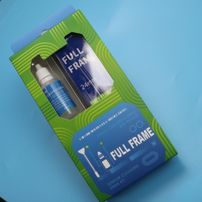2 in 1 Lint Free Camera Cleaner Microfiber Sensor Swab Full Frame Camera Cleaning Kit dengan Cairan