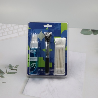 4 In 1 Lint Free Screen Cotton Bud Kit Pembersih Komputer Dengan Cairan