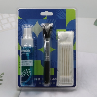 4 In 1 Lint Free Screen Cotton Bud Kit Pembersih Komputer Dengan Cairan