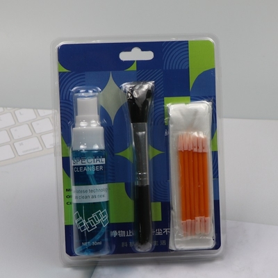 4 In 1 Lint Free Screen Cotton Bud Kit Pembersih Komputer Dengan Cairan