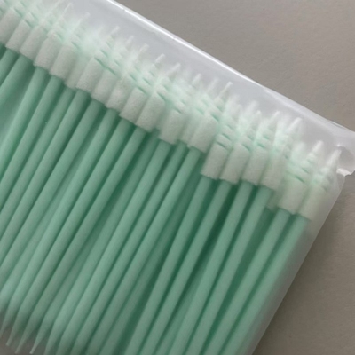 Professional TX751 Spiral Foam Tip Swabs Precision Gap Cleaners untuk penggunaan elektronik industri