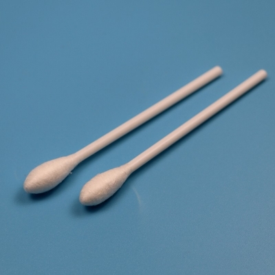 Disposable Putih PP Stick 10mm Kepala Besar Bulat Cotton Bud Medical Cotton Swab Applicator