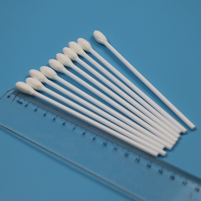 Disposable Putih PP Stick 10mm Kepala Besar Bulat Cotton Bud Medical Cotton Swab Applicator