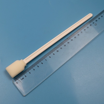 228mm Lint Free Putih Extra Long Handle Swab Kamar Bersih persegi panjang Swab UV Printer Pembersih busa
