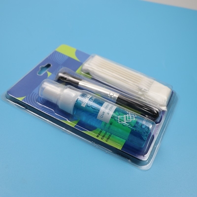 3 in 1 Microfiber Wipes Kit pembersih Camra dengan cairan Kit pembersih layar dengan cairan