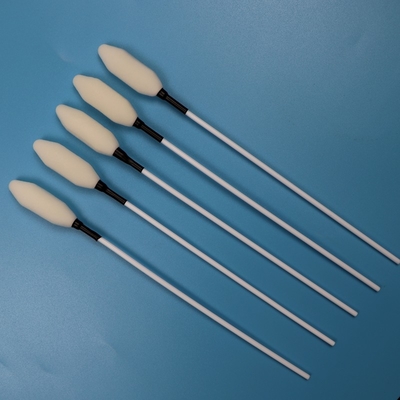21cm Panjang PP Stick Besar Paddle Kepala Sponge Medis Stick Trocar Wipe Foam Swab