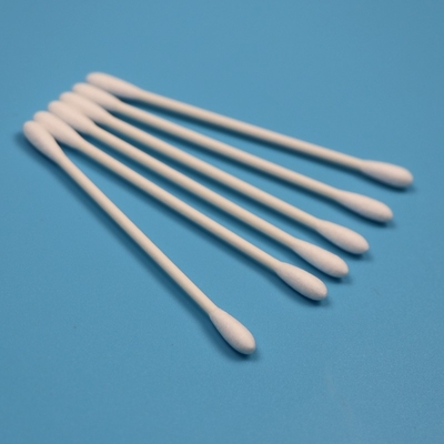 CA-002 ramah lingkungan Qtips ujung ganda Pembersihan Industri Katun Bud Kamar Bersih Swab Katun