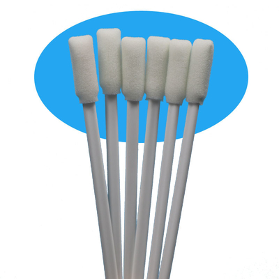 TX712 Dalam stok Green Stick Swab persegi panjang Detail Precision Cleaning ESD Foam Swab untuk Cleanroom
