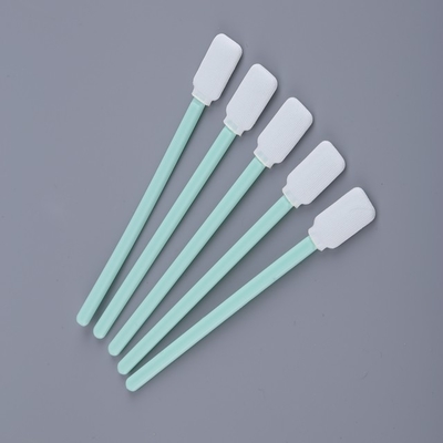 Precision Rectangle Tip Swabs TX714 (5-Inch) Fiber Polyester Bebas Lint untuk pembersihan lembut namun efektif di laboratorium & manufaktur