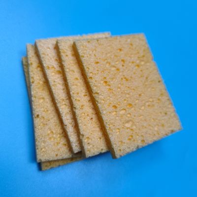 Kapas Penyerap Persegi Panjang Selulosa 6*8*0.5cm, Kapas Usap Pengambilan Sampel Permukaan Lingkungan untuk Makanan