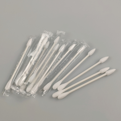 Swab Baja Salon Profesional Dipulangkan Secara Individual Tip Bulat / Menunjuk Untuk Ekstensi Lash Spa Penggunaan