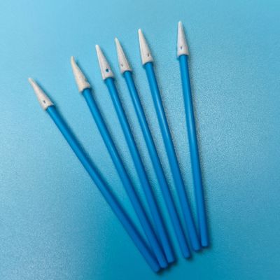 Swab busa tajam untuk pembersihan presisi dengan pegangan PP