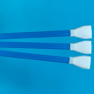 Kapas Pembersih Sensor M4/3 12mm Bentuk V dengan Gagang PP Biru 10pcs/kotak