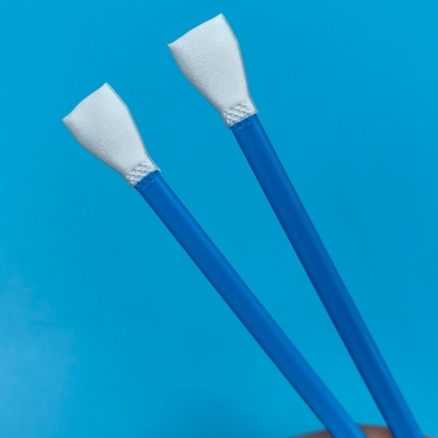 Kapas Pembersih Sensor M4/3 12mm Bentuk V dengan Gagang PP Biru 10pcs/kotak