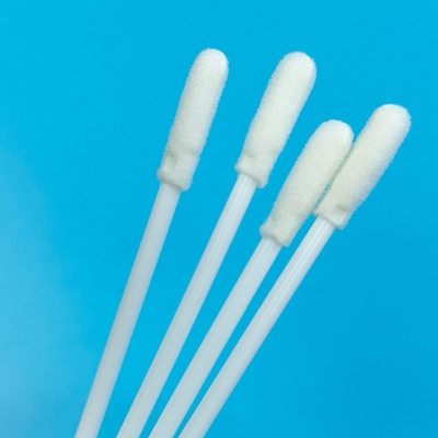 8cm PP Stick Steril Foam Tip Swab dengan Tube Environmental Surface Sampling Swab untuk Laboratory