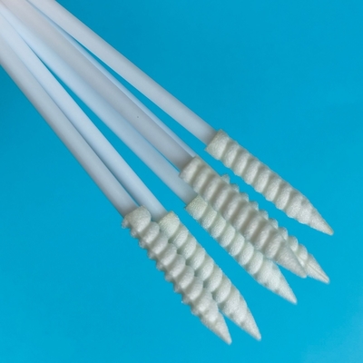 752 Green Handle Pointed Foam Swab 3.6mm Tip untuk membersihkan perhiasan mobil