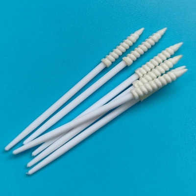 752 Green Handle Pointed Foam Swab 3.6mm Tip untuk membersihkan perhiasan mobil