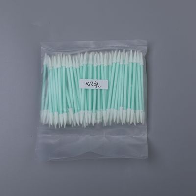 3-Inch Double-Ended Pointed Foam Tip Cleaning Swabs ESD Accept Ideal Untuk PCB, Printerhead, Sensor & Precision Electronics (100pcs)