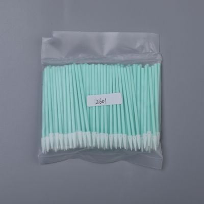 TX750 76mm Precision Sponge Swab - 3.2mm Square Point - untuk Wafer Edge, Probe Card, Wire Bond Pads & Die Attach - Cleanroom