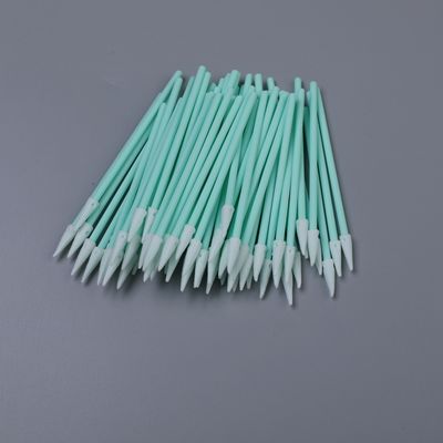 TX750 76mm Precision Sponge Swab - 3.2mm Square Point - untuk Wafer Edge, Probe Card, Wire Bond Pads & Die Attach - Cleanroom