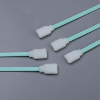 Int-Free Foam Swab dengan PP Handle - 128mm untuk Precision Electronics & Printhead Maintenance