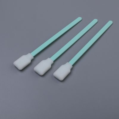 Int-Free Foam Swab dengan PP Handle - 128mm untuk Precision Electronics & Printhead Maintenance