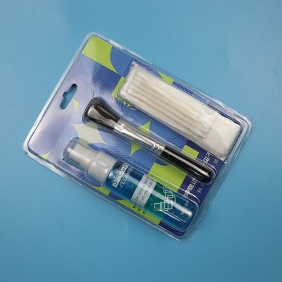 4 in 1 Portable Microfiber Cleaning Wipes Screen Cleaner Laptop Lens Cleaning Kit dengan Solusi