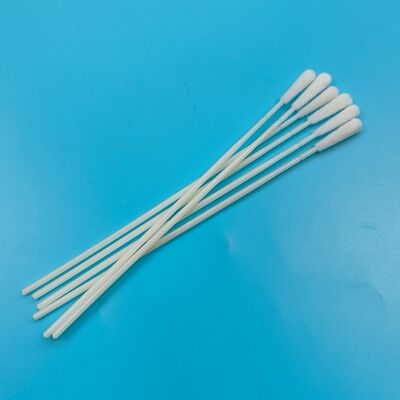 146mm ABS Stick Disposable Flocked Nylon Surface Sampling Swab Flu Test Swab Oral Sampel Pengumpulan Swab Steril