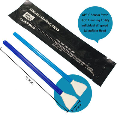 Penyeka Sensor Microfiber 16mm Terbungkus Individu untuk Kamera APS-C Detailing Swab untuk Pembersihan Kamera DSLR