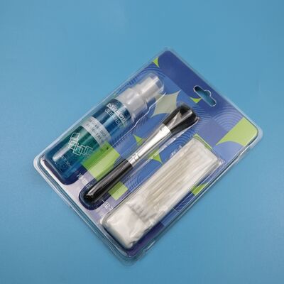 4 in 1 Pembersih Lensa Portabel Tisu Microfiber Sikat Pembersih Layar Kit Pembersih Laptop dengan Solusi