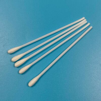 9Cm PS Stick Dacron Steril Oral Swab Tes Flu Koleksi Spesimen Swab Swab Pengambilan Sampel Permukaan untuk Pemantauan Lingkungan