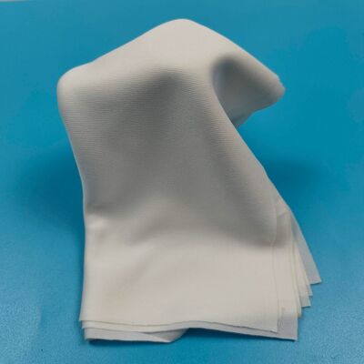 Tisu Cleanroom Kemampuan Pembersihan Tinggi 130g Tisu Poliester Bebas Serat Kompatibilitas Pelarut Tinggi 9" untuk Pembersihan Printer
