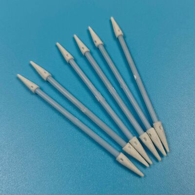 Lint Free Blue Handle 3.6mm Mini Sponge Swab Car Cleaning Detail Swab Precision Cleaning ESD Foam Swab untuk Cleanroom