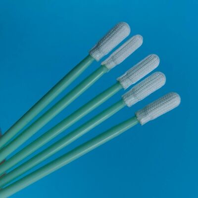 743 Cotton Swab Presisi Bebas Serat 3.8mm Pembersih Bebas Serat Ruang Bersih Cotton Swab Pembersih Elektronik Cotton Swab Poliester ESD