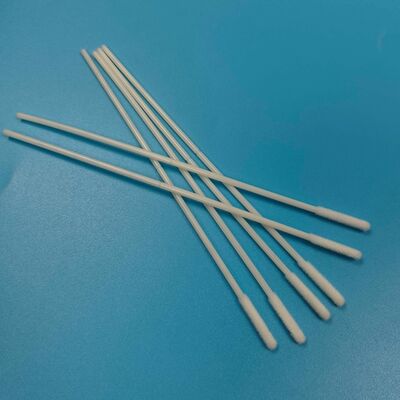 Individu Terbungkus Kuat ABS Stick Steril Flocked Nylon Swab Nasal Swab Flu Test Sampling Swab Mulut Sampel Pengumpulan Swab