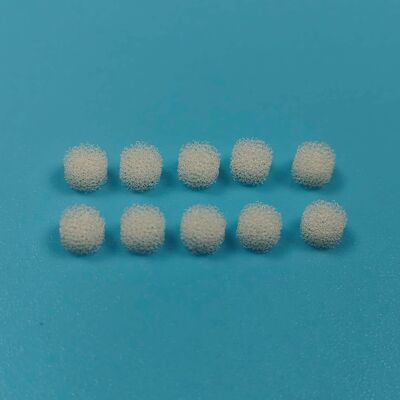4.7mm Silinder Kecil Busa Poliuretan Swab Spons Medis Aplikator Cairan Gigi dan Aplikasi Pasta Swab