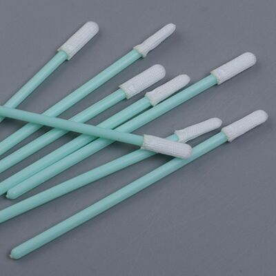 70mm Small Head Polyester Swab - 2mm Ultra-Thin Tip - untuk PCB Flux, Solder Paste, Connector Pins & Sensor Slots - 100pcs